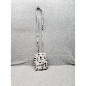 Vera Bradley DOG SHOW Easy RFID Mini Hipster Quilted Crossbody Bag
